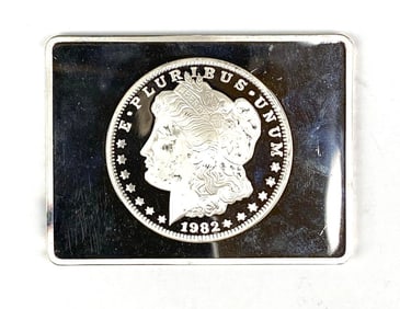Morgan Design 1.97 oz .999 Silver Ingot/ Bar