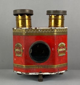 Antique HC White Radio Junior Post Card Magic Lantern Projector