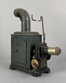 Antique Tin Magic Lantern Projector