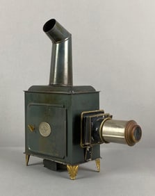Antique EP Tin Magic Lantern Projector