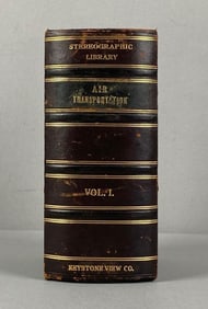 Antique Keystone View Air Transportation Stereograph Library