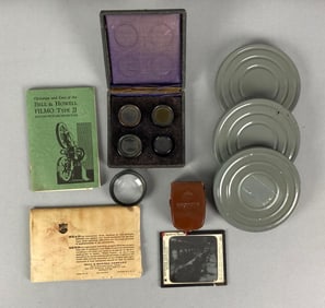 Group of Assorted Film and Camera Items