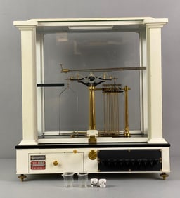 Vintage Vm Airsworth and Sons Analytical Semi Micro Balance Scale