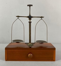Antique Henry Troemner Apothocary Balance Scale