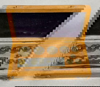 Vintage Empire Brass Apothecary Scale Weights