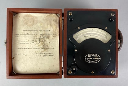 1944 Weston Model 339 Frequency Tester