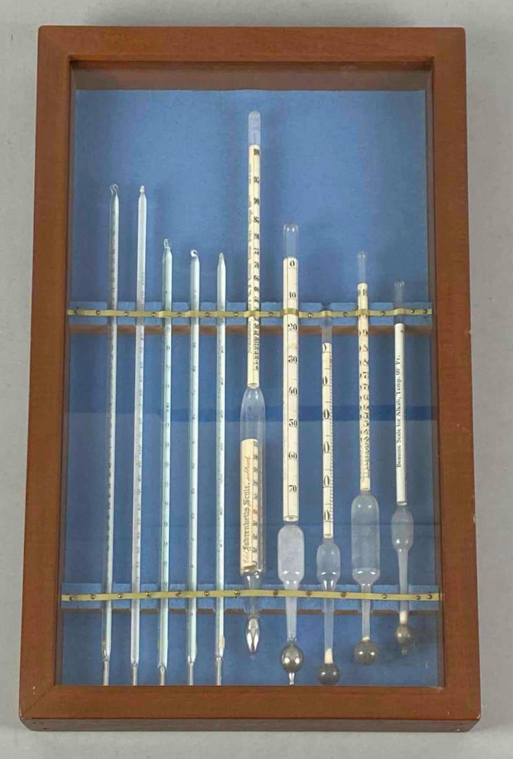 Collection of Hydrometers/thermometers In Display (1 of 3)