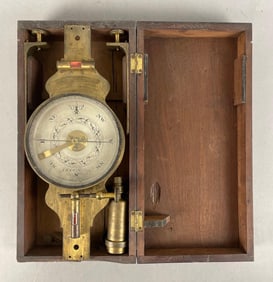 Antique Schuyler Hartley and Graham Surveyor's Compass