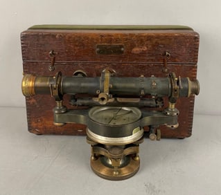 Vintage Keuffel and Esser Transit with Case