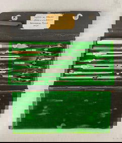 Vintage U.S. Blue Co. Compass Kit