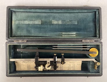 Vintage Planimeter with Case