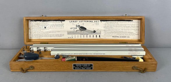 Keuffel & Esser (K&E) Leroy Lettering Set