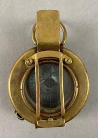 1938 F. Barker and Son of London MK III Brass Field Compass