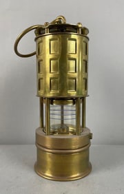 Vintage Koehler Miner's Safety Lamp