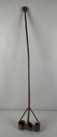 Antique Double 2 Branding Iron