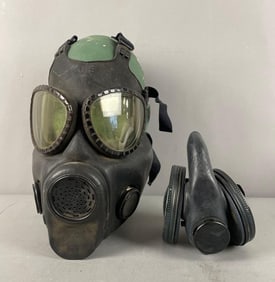 Group of 2 Vintage Gas Masks