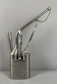 Antique Chinese Engraved Water Pipe