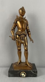 Depose Italy Resin Knight in Armor Statue