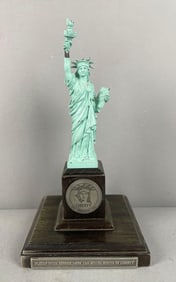 Centennial Copper Plated Statue of Liberty