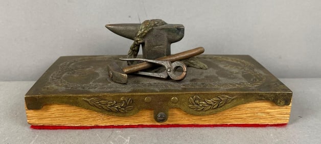Brass Blacksmith Paperweight
