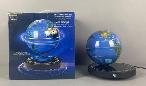 3D Printing Magnet Levitation Earth Globe