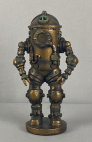 Steampunk Diver Resin Figurine