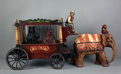 Barnes and Bailey Circus Wagon