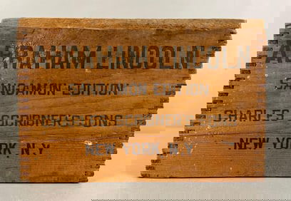 1947 Charles Scribner's Sons Abraham Lincoln Book Crate