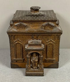 Antique H.L Judd House Bank