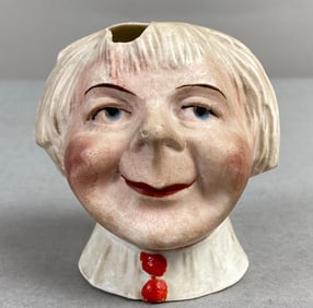 Antique Ceramic Boy Coin Bank