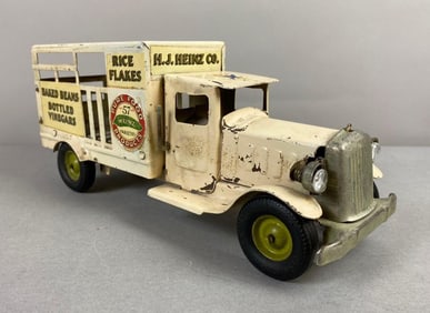 Antique H.J. Heinz Co. Stamped Steel Delivery Truck