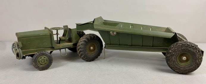 Vintage Model Toys Pressed Steel Euclid Vehicle