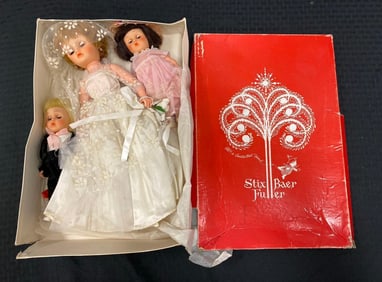 Group of 3 Stix Baer Fuller Dolls