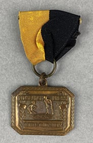 Antique 1934 Pittsburgh Press Marble Tournament Sectional Champion Medal