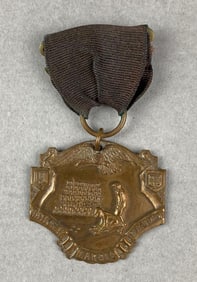 Antique 1938 Marble Tournament Honor Award Medal