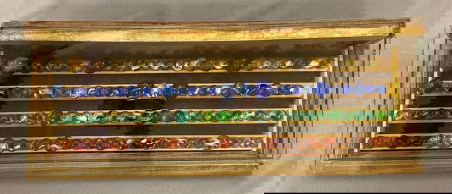 Group of Antique Assorted Color Swirl Marbles