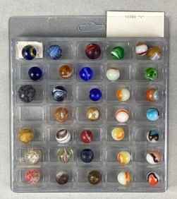 Group of Assorted Vintage Marbles