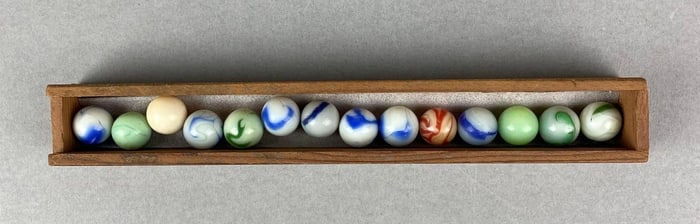 Group of Assorted Vintage Marbles