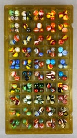 Large Group of Assorted Vintage Marbles