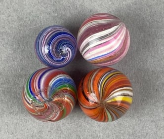 Group of Joseph’s Coat Marbles