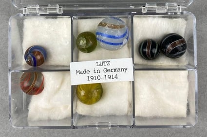 1910-1914 German Made Lutz Marbles