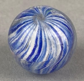 Antique German Onionskin Glass Shooter Marble