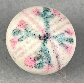 Antique Pinwheel Quadrant Leaf Spray Marble