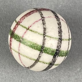 Antique Chinese Intersecting Unglazed Marble