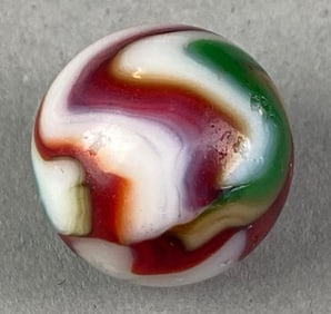 Peltier Glass Co. Christmas Tree Glass Marble