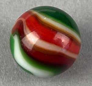 Peltier Glass Co. Christmas Tree Glass Marble