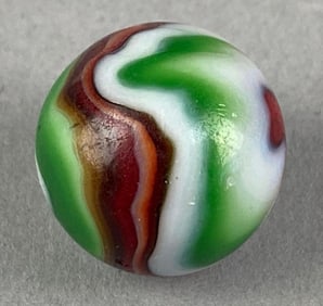 Peltier Glass Co. Christmas Tree Glass Marble