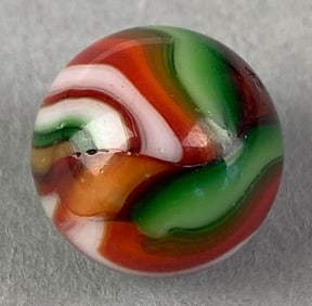 Peltier Glass Co. Christmas Tree Glass Marble