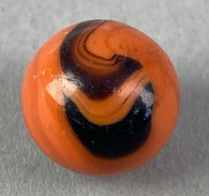 Peltier Glass Co. Tiger Glass Marble