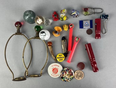 Group of Assorted Marble Items